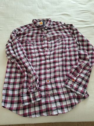 Camisa Boss Orange cuadros