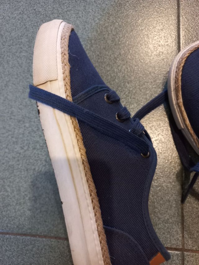 Zapatillas lona niño