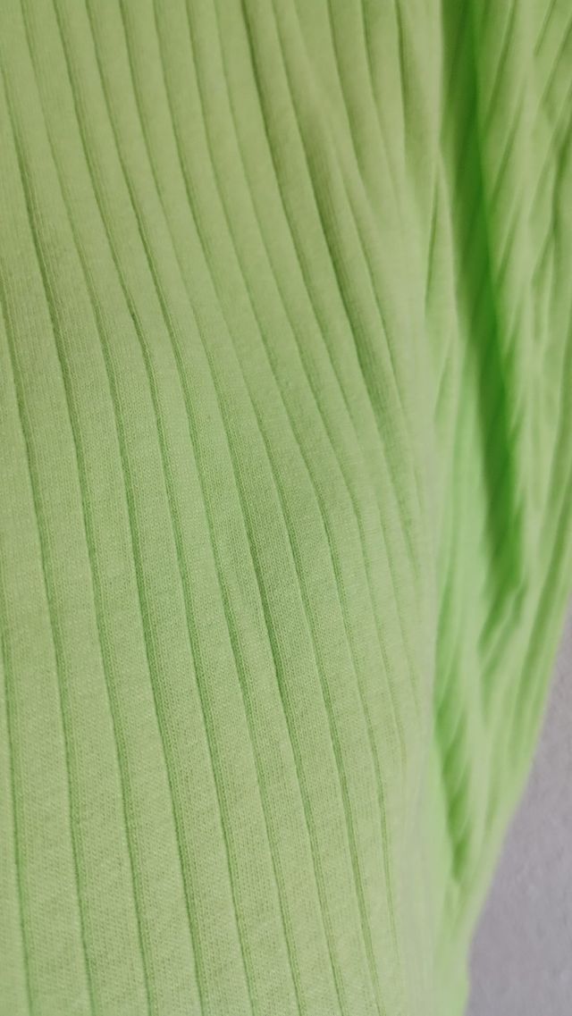 Vestido verde pistacho