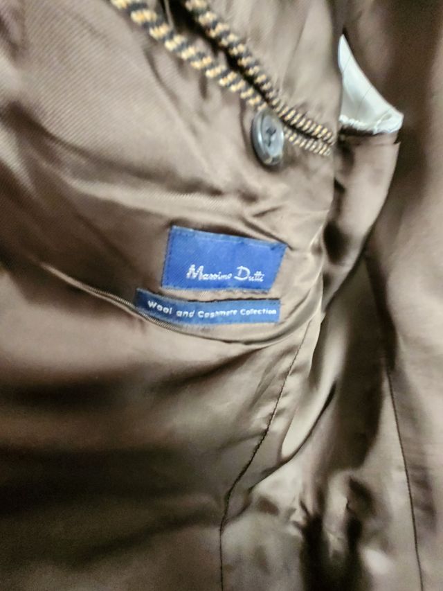 Chaqueta de espiga Massimo Dutti