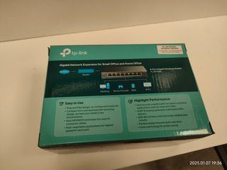 Switch ethernet 8 puertos 
