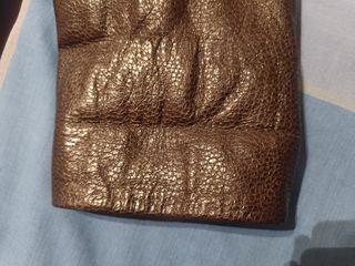 Chaqueta de piel con capucha de mouton Boxcalf 