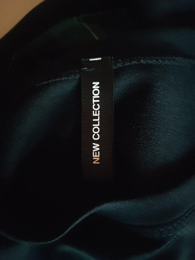 VESTIDO oversize efecto sudadera