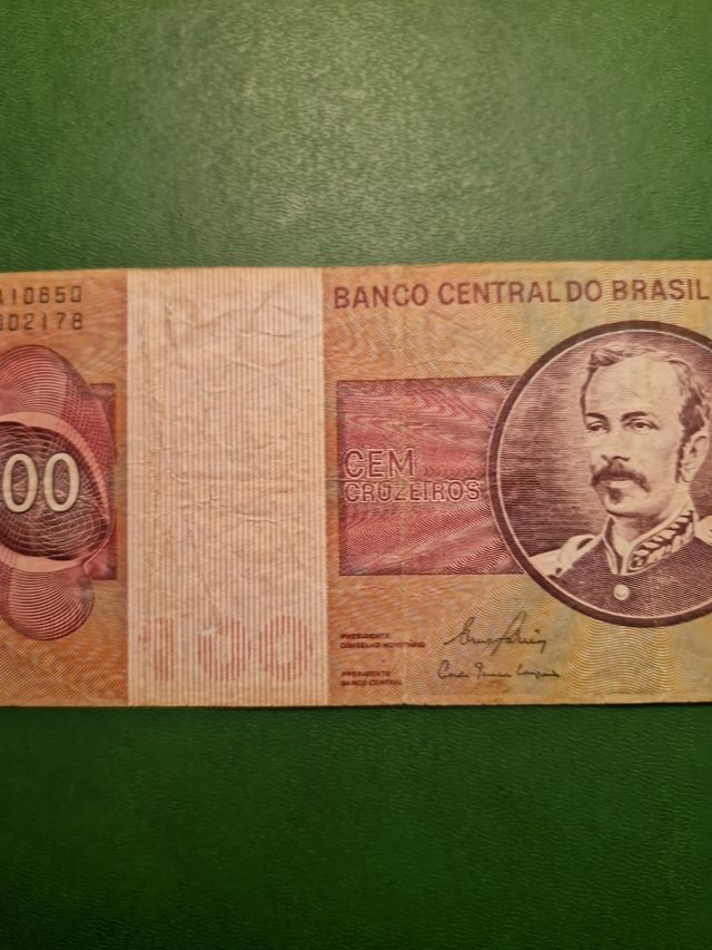 Banconota 100 Cruzeiros Brasile