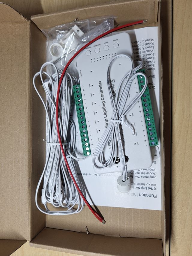 Controllo della luce delle scale