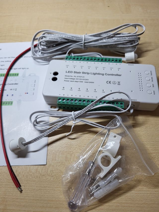 Controllo della luce delle scale