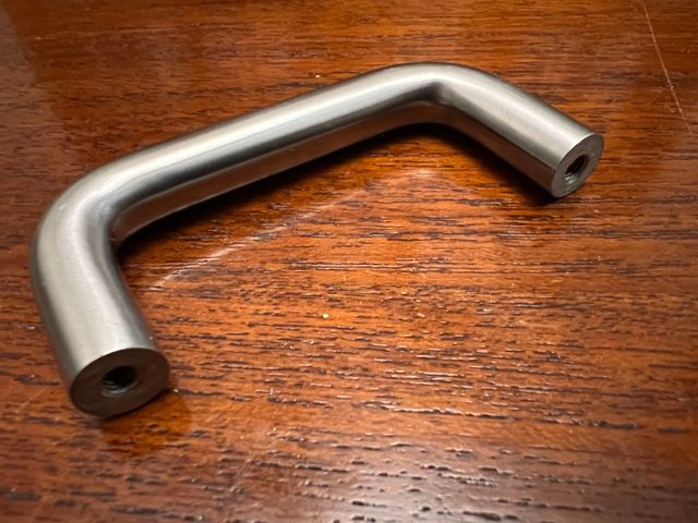 10 Tiradores acero inoxidable cajones