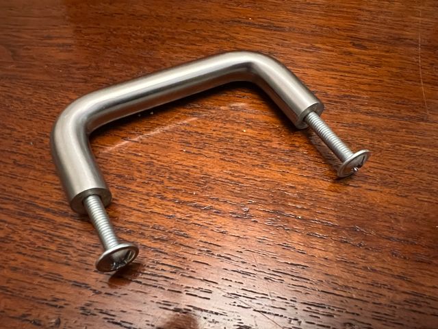 10 Tiradores acero inoxidable cajones