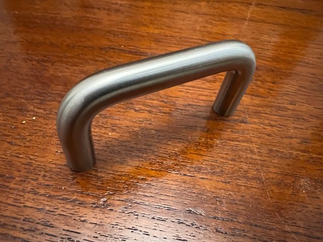 10 Tiradores acero inoxidable cajones