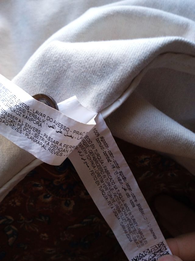 Sobrecamisa Zara XL