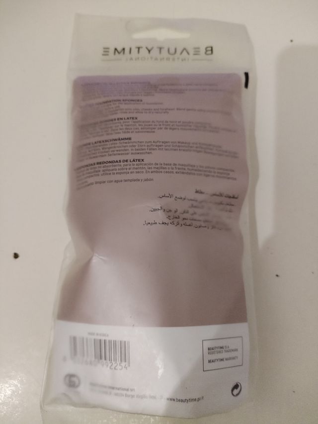 Spugnette stendi trucco