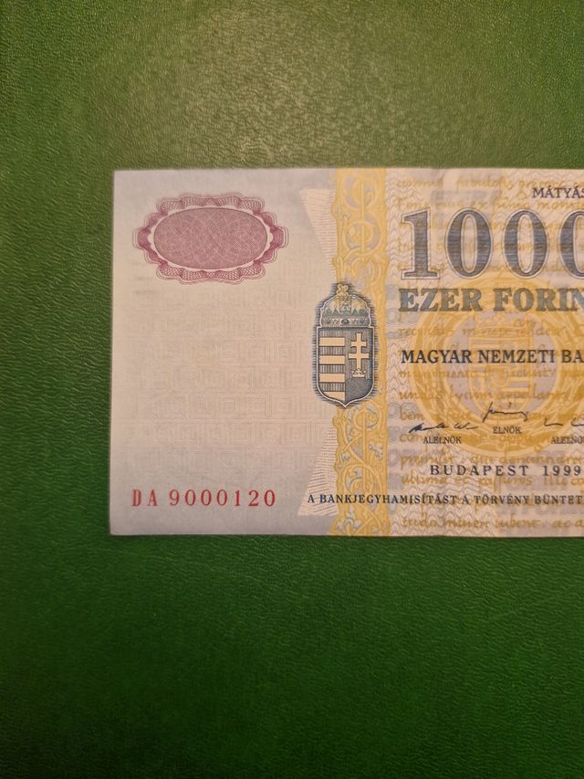 Banconota 1000 Forint Ungheria