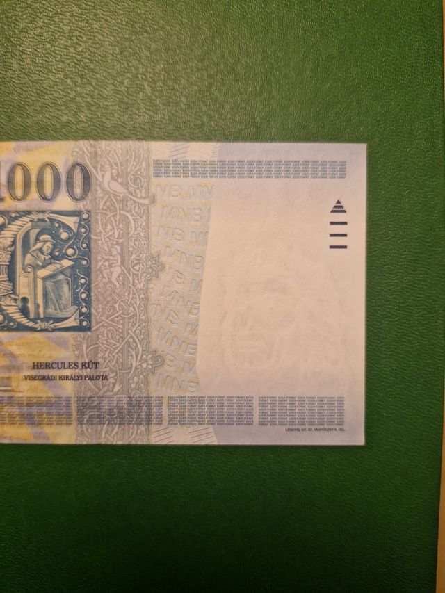 Banconota 1000 Forint Ungheria