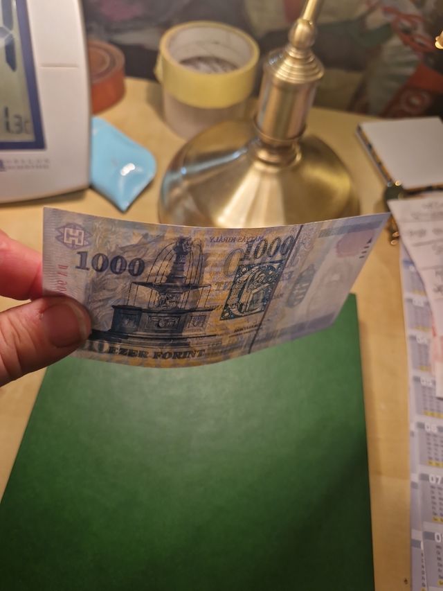 Banconota 1000 Forint Ungheria