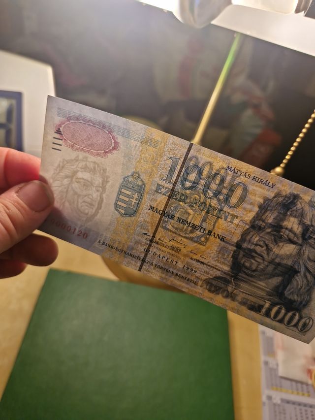 Banconota 1000 Forint Ungheria