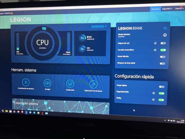 lenovo legion 5 rtx 16gb r5 