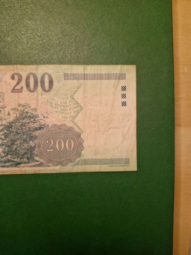 Banconota 200 Forint Ungheria