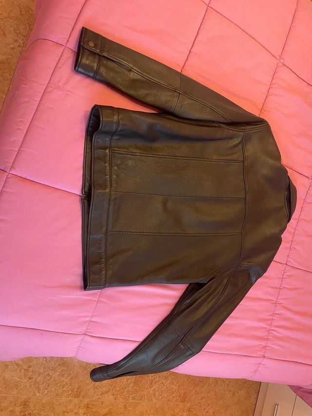 Cazadora piel hombre 