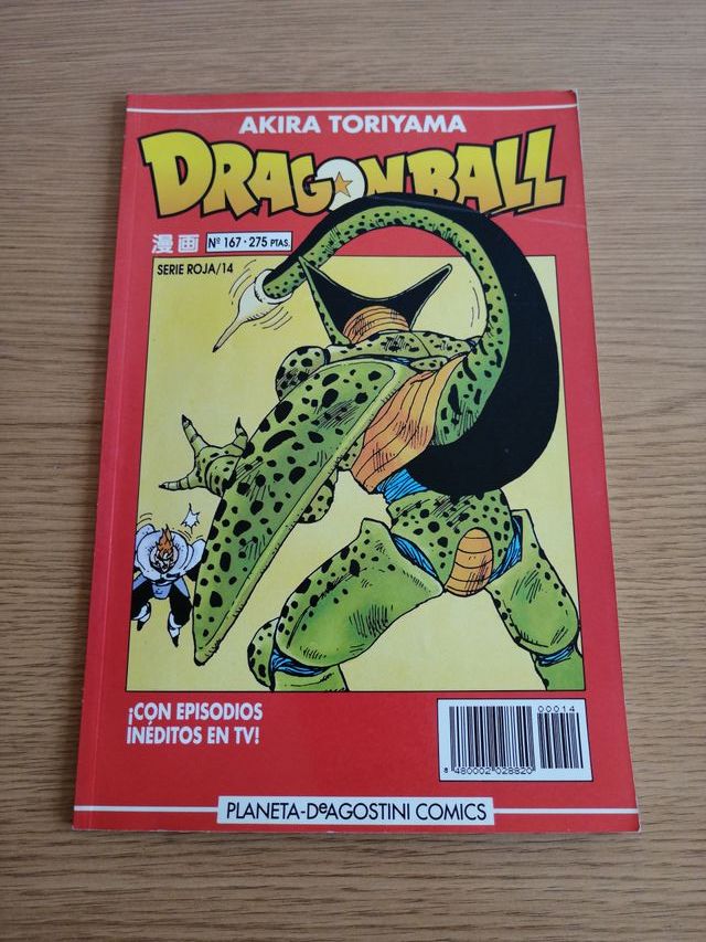 Cómic Dragon Ball serie roja número 167