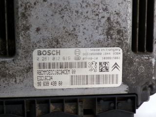 CENTRALITA ECU PEUGEOT CITROEN 0281012619 9663943980
