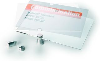 5x2 Targhe Acrilico Trasparente Durable CRYSTAL