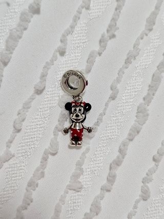 Charm plata colgante Minnie Mouse