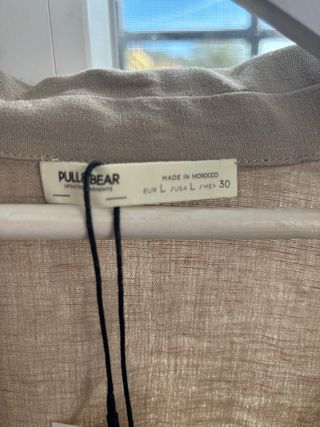 Camiseta corta de manga larga