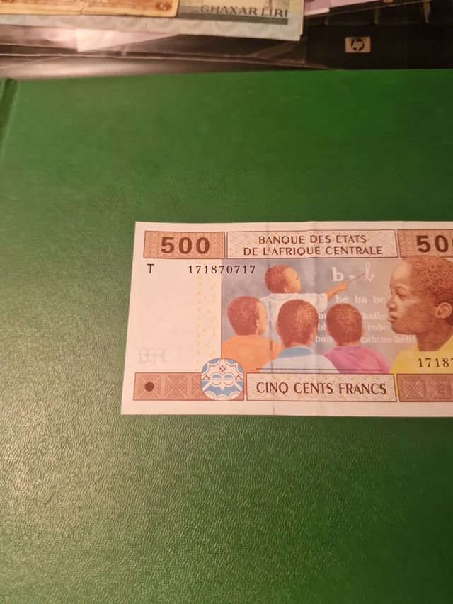 Banconota 500 Franchi Africa Ovest