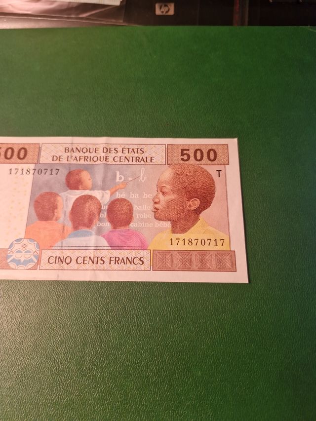Banconota 500 Franchi Africa Ovest