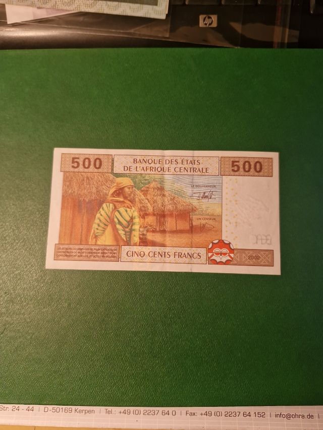 Banconota 500 Franchi Africa Ovest