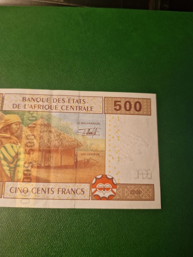 Banconota 500 Franchi Africa Ovest