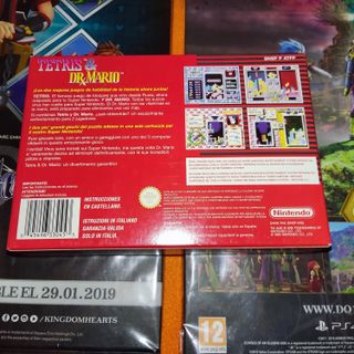 tetris dr mario snes nuevo