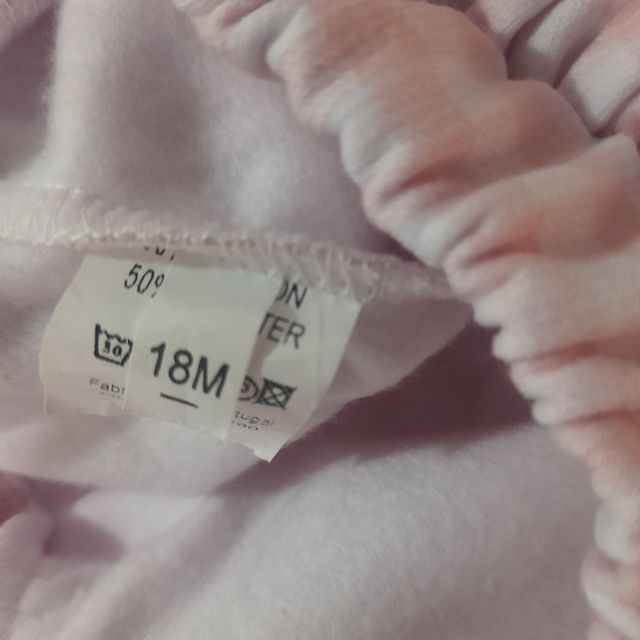 Culote invierno talla 18 meses
