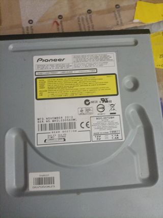 Pioneer lector blu ray y DVD grabador