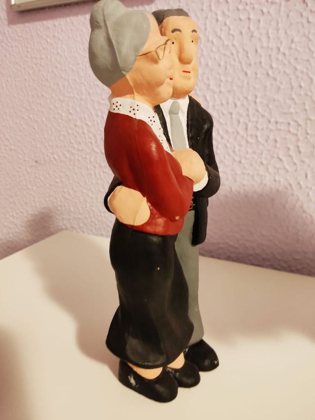 🎂 Figura pareja de abuelos