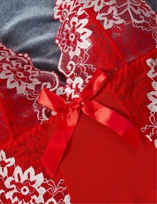 Vestido De Lencería con tanga