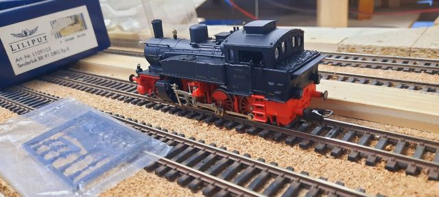 Locomotora vapor liliput Drg h0