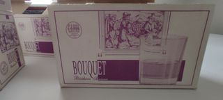 8 bicchieri cristallo