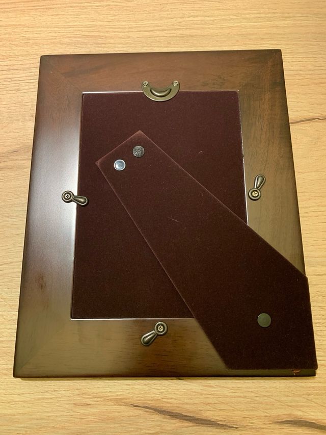 Cornice Argento e Legno