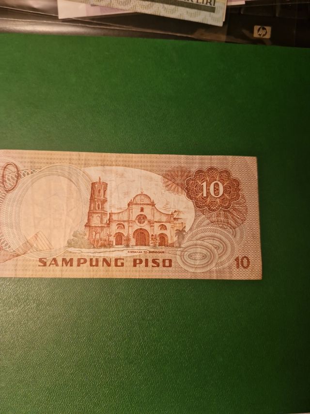 Banconota 10 Piso Filippine