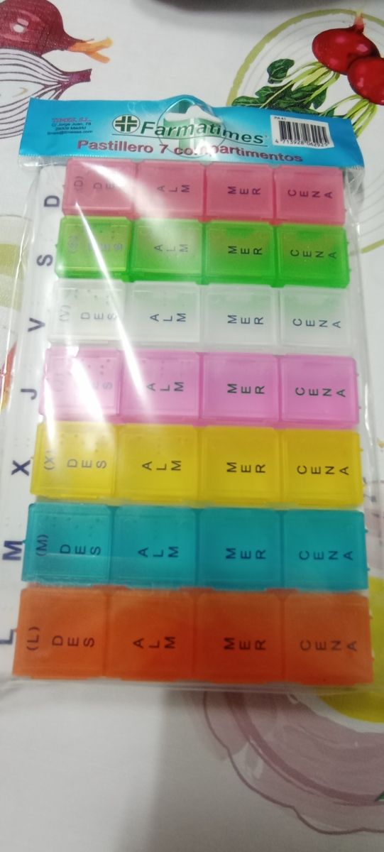 Nuevo Pastillero Semanal