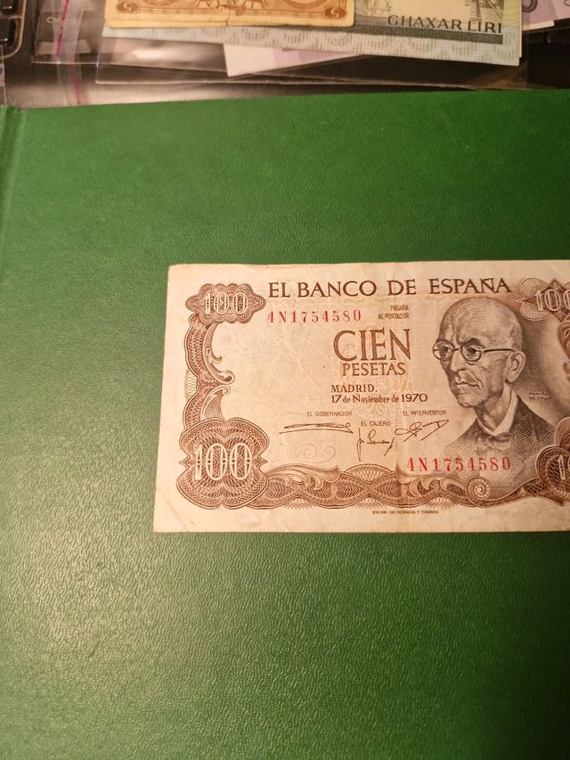 Banconota 100 Pesetas Spagna