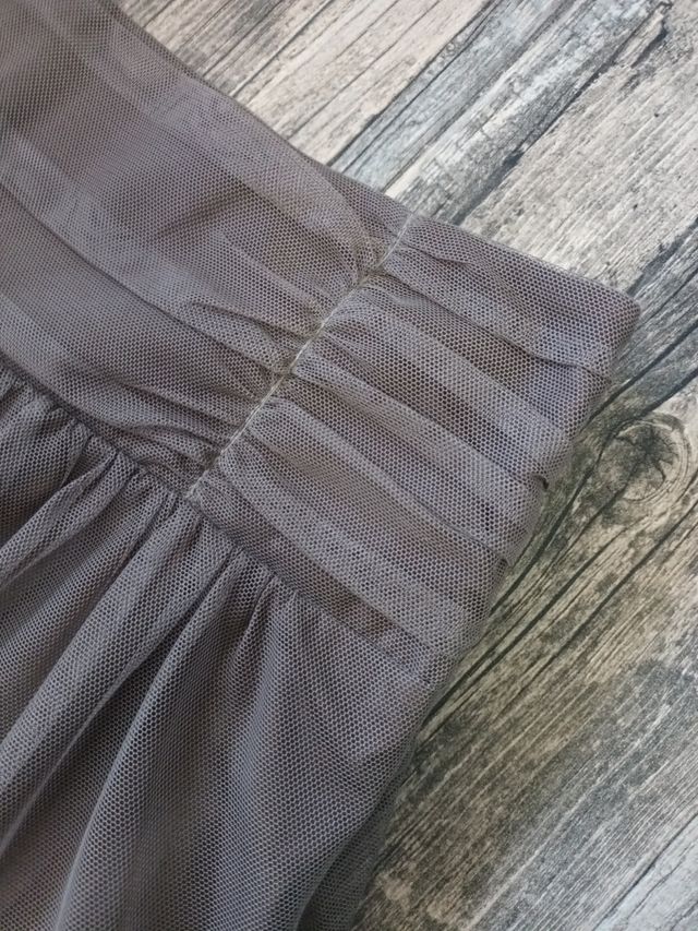 🍁Mini falda tul bordado 💥 Promod * talla XXL