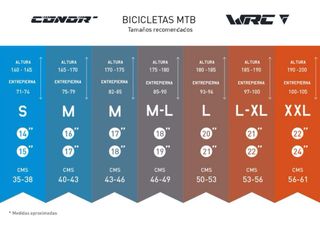 Bici MTB Conor 29”