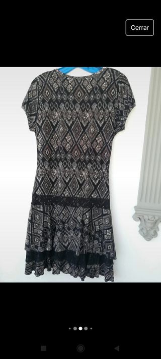 Vestido mujer elástico estampado Cache Caché 40