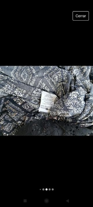 Vestido mujer elástico estampado Cache Caché 40