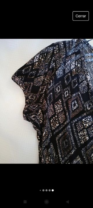 Vestido mujer elástico estampado Cache Caché 40