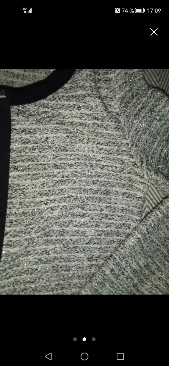 Chaqueta blazer tweed mujer