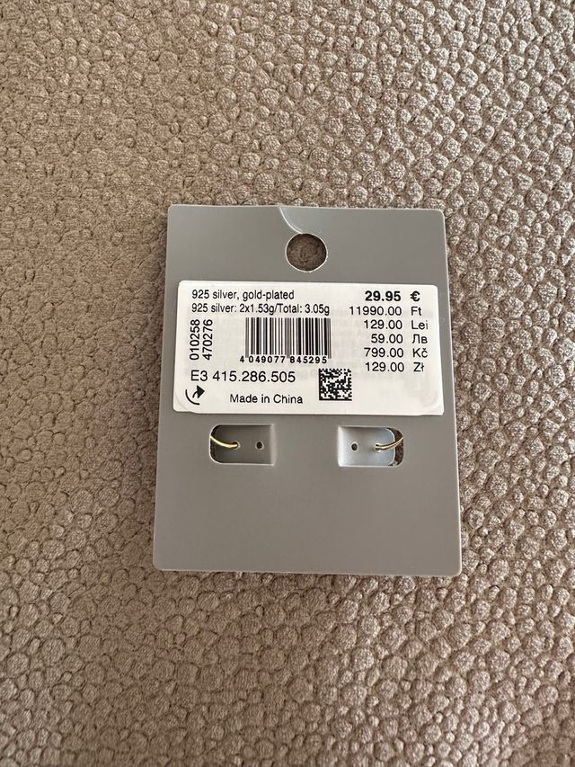 Brincos Prata Bijou Brigitte