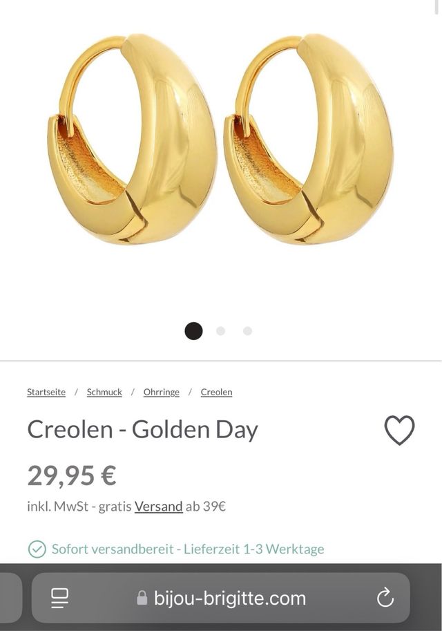 Brincos Prata Bijou Brigitte